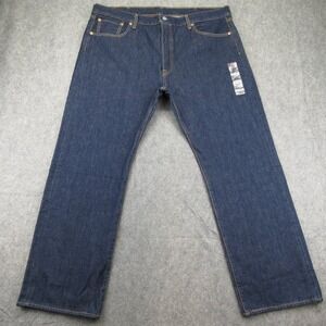 Levi's 501 Original Men's Jeans Dark Blue Denim W40 L30‎ Cotton